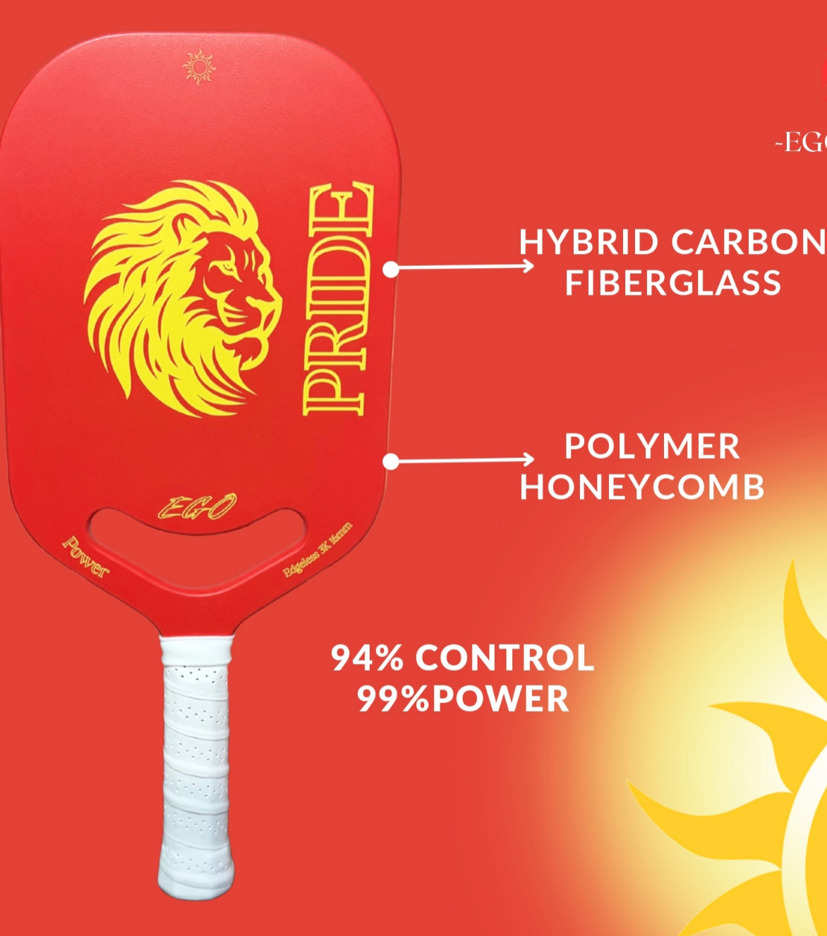 Pickleball Paddle PRIDE